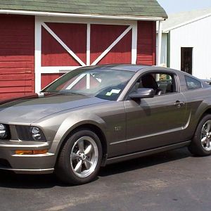 My 2005 Mustang (traded it in for the 2006) :(