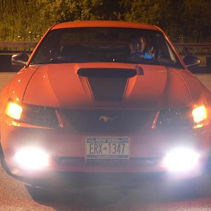 Night Shoot of the Mustang - 7-31-2009
