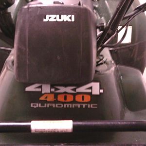 Garaged....and my NEW toy