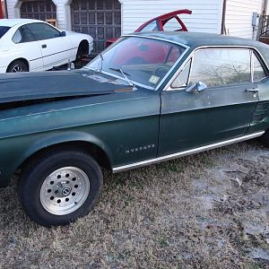 mustang rebuilds in progress