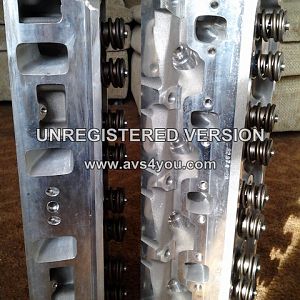 fox lake stage1 cnc ported heads new for sale