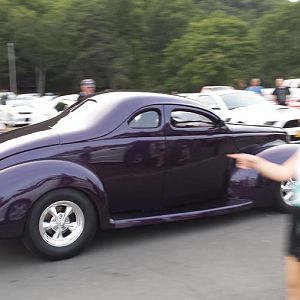 2014 last Bear Mt Car Show.with the crew