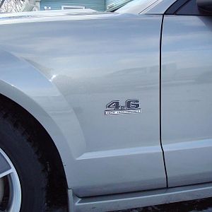 I really dint care for the GT eblem, so changed them out