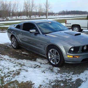 Pulled her out of the garage for a little fresh air