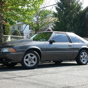 my 91 4banger with mint full black interior new paint, wheels, cowl hood....and sold