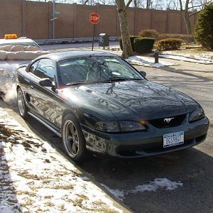 Smoked headlights really makes the car look better.