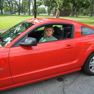 Cazenovia Park summer 2008  with the Lovely Sandra at the wheel