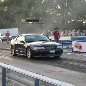 Just doing my part to look good on the track.  I have slower ETs so more of my fans can see my car!  :D