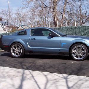 Taking a look in those Saleen 20s but after buying them and found out on my house scale wheel/tire combo is 71 pounds per wheels GONEEEEEEEEEEE SOLD!!