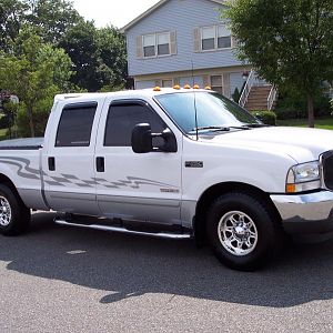 THIS 2002 SUPERDUTY DIESEL TRUCK IS 4 SALE 25,000 ORIGINAL MILES