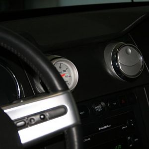 Boost gauge location