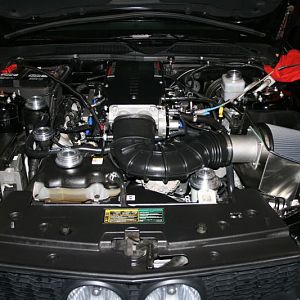 Saleen supercharged.  435 wheels!