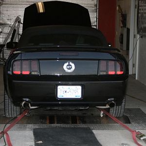 On the dyno at Brenspeed