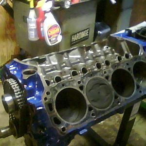 The Fox's block. Prepped for some new goodies.