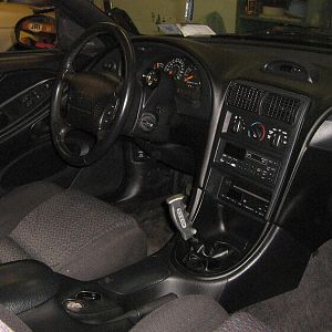 Pro 5.0 w/ hurst pistol grip handle. New AEM WB with steering column pod