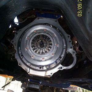 new clutch install