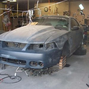 first steps of paint prep