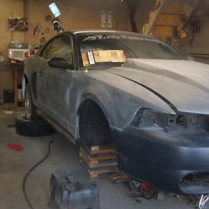 lots and lots of sanding........ugh