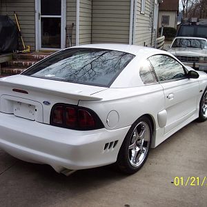 Fresh paint and body work.