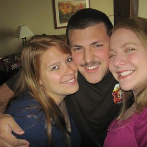 Jen, Kyle, Catt in the hotel