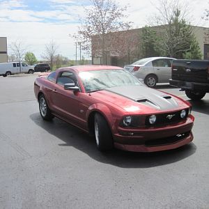 Kyle's car at Alternative Auto in Michigan