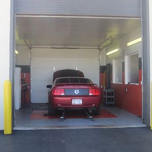 Kyle's Car in Dyno Bay