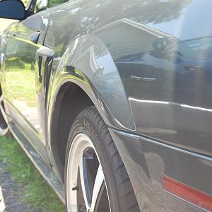 Almost as straight as smashed side!!