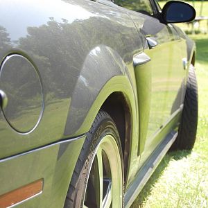 Rebuilt smashed side