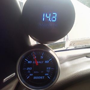 Innovate Air/Fuel
AutoMeter Cobalt Vac/Boost Gauge