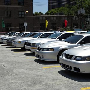 The Varsity parking lot