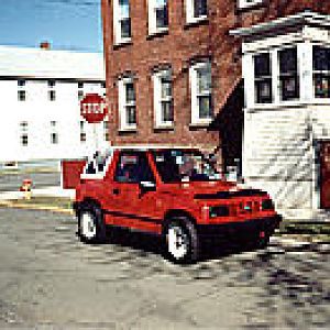 92 Geo Tracker (old toy)