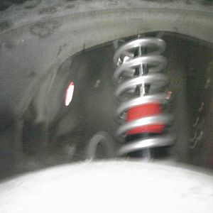 Coilovers in the front