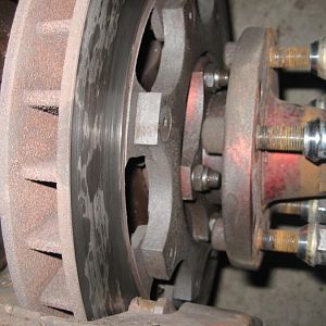 Normal side of what the rotor should look like.