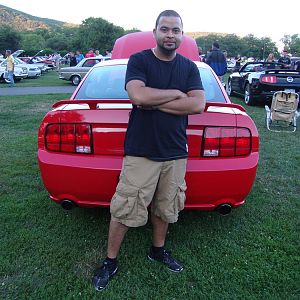 Me @ Bear Mountian show!