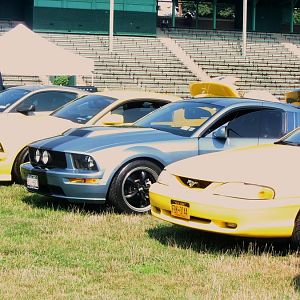 Two bananas with a berry in the middle!