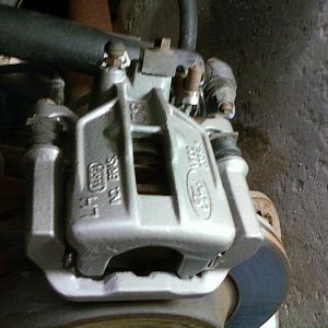 Painted Rear Caliper