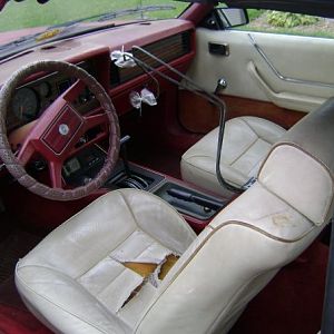 my car after i bought it last summer (interior)