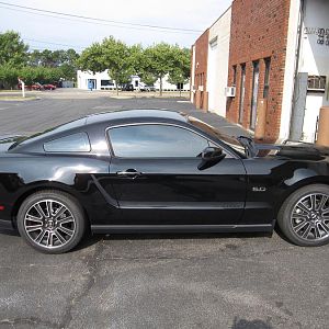 Passenger Side with 35% tints