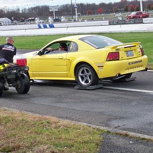 blowing rear and snapping drive shaft