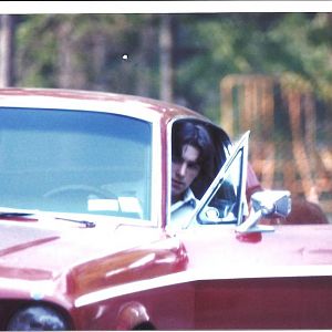 Youngster at the wheel