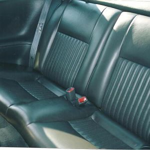 Rear seat Bullitt
