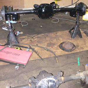 rearend ready to go in