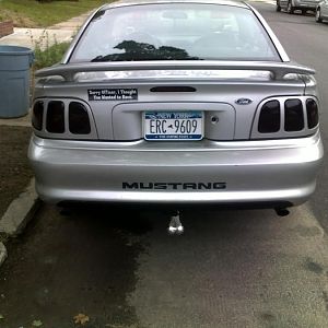 that mustang has balls!!!