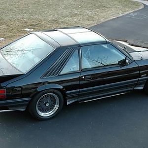 85 saleen in driveway