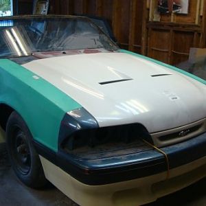 I love this hood. Also added a different cowell since this pic. Once I get a passenger side door I can paint.