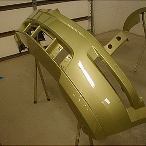 Bumper painted