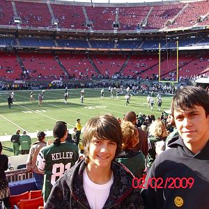 My boys and me at Jets game
