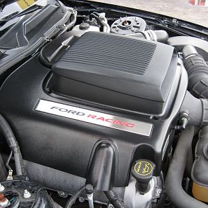 CDC Shaker Hood before the Saleen Super Shaker Super Charger