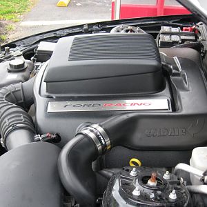 CDC Shaker Hood before the Saleen Super Shaker Super Charger