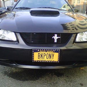 New black billet grills .